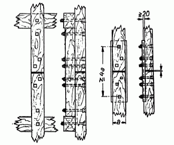 TAS Abschnitt 2 - Abbildung 2 - Verbindung von Spurlattenenden